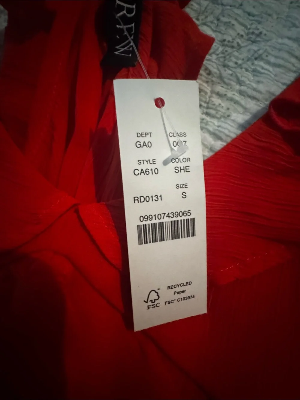 J. Crew Vibrant Red Ruffled Cami Top